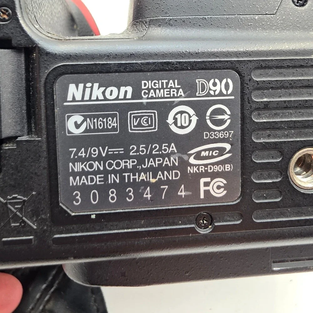 Nikon D90 Digital SLR Camera Body Black DX-Format DSLR 12.3MP 3083474 P4